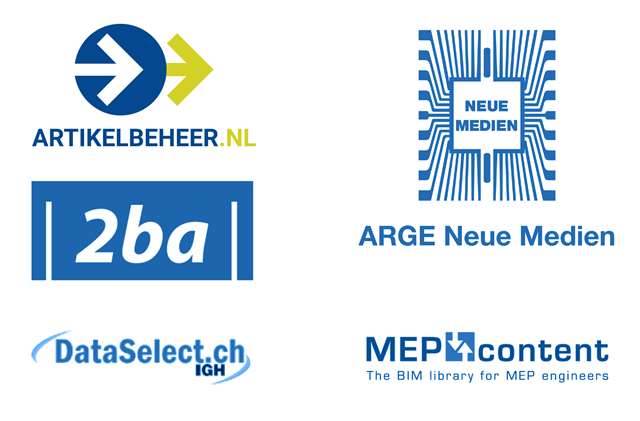 Met één druk op de knop kan vanuit Compano PIM eenvoudig productdata naar verschillende datapools gepubliceerd worden: bijvoorbeeld Artikelbeheer.nl, 2BA, Arge Neue Medien, InstallData, DataSelect.ch, MEPcontent.